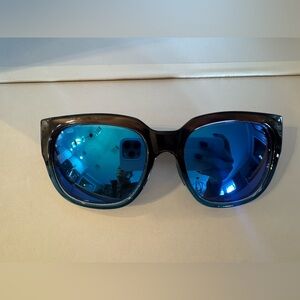 Costa Waterwoman Sunglasses - Tortoise Frame with Blue Lenses